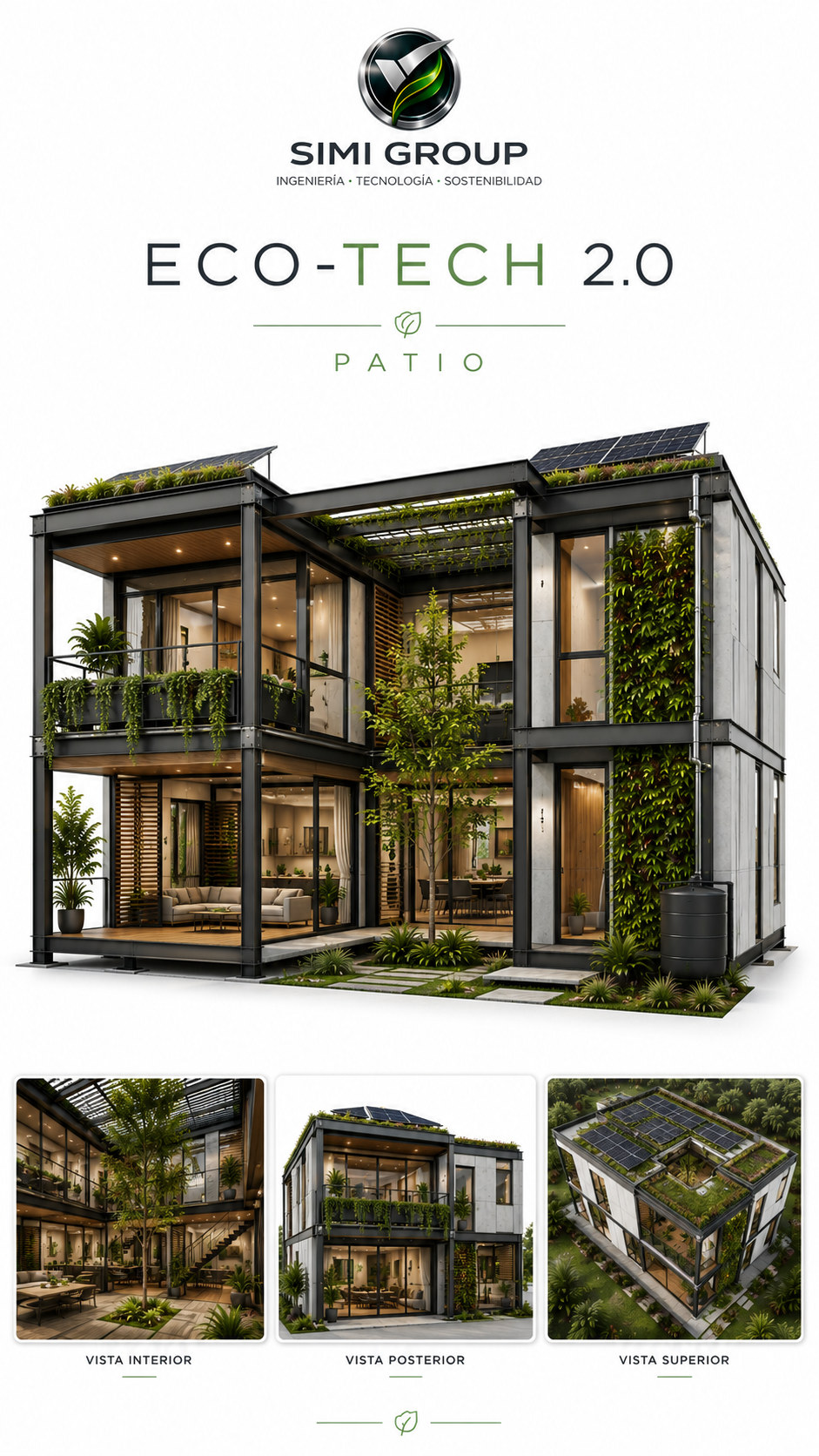 SIMI ECO TECH 2.0 — Modelo Patio